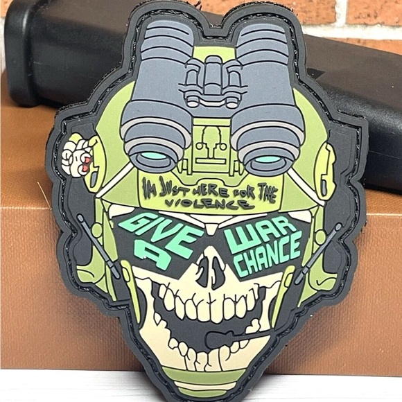 Other - Tactical Morale Patch - PVC Military Skull Patch - Army Skull Gun Patch